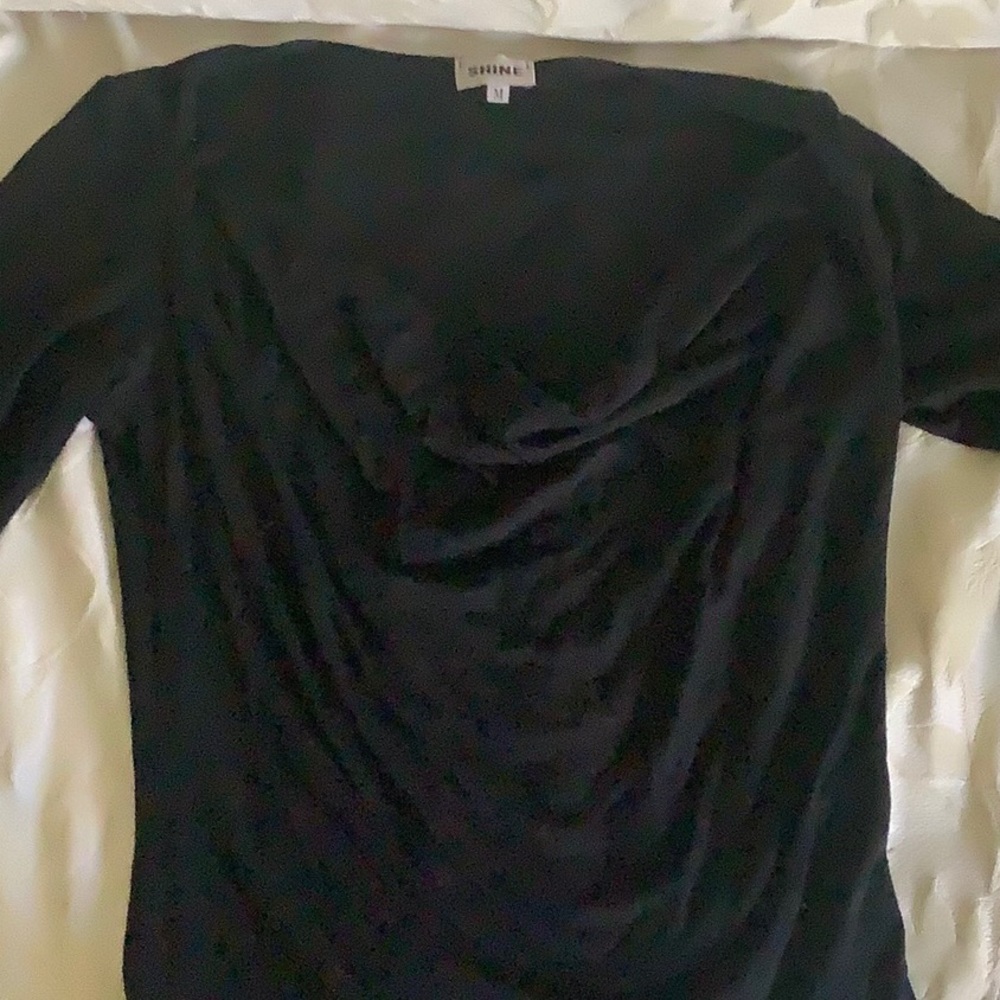 Shine stretchy top